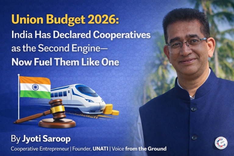 Union Budget 2026: India Has Declared Cooperatives as the Second Engine — Now Fuel Them Like One