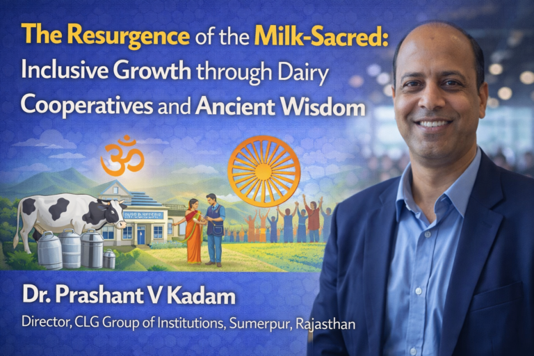 The Resurgence of the Milk-Sacred: Inclusive Growth through Dairy Cooperatives and Ancient Wisdom