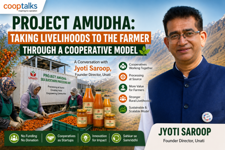 Project Amudha: Taking Livelihoods to the Farmer through a Cooperative Model Interview with Jyoti Saroop, Founder Director, Unati