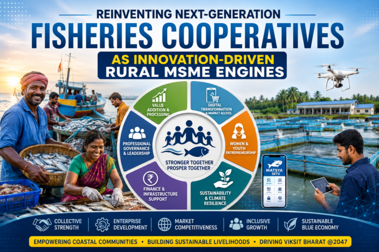 Reinventing Next-Generation Fisheries Cooperatives as Innovation-Driven Rural MSME Engines