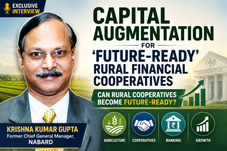Capital Augmentation for ‘Future-Ready’ Rural Financial Cooperatives; An Interview with Krishna Kumar Gupta, Former Chief General Manager, NABARD